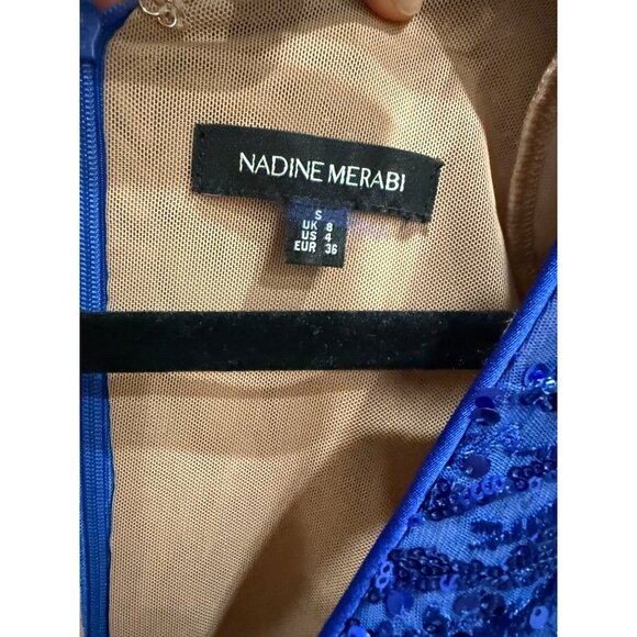 Nadine Merabi Blue Tia Jumpsuit - Picture 5 of 6